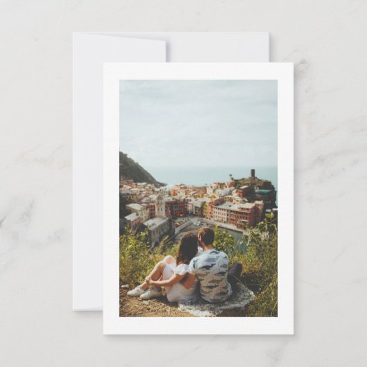 Coastal Summer Beach | Photo Save The Date (裏面)