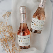 Coastal Summer "Girls Gone Mild" Bachelorette スパークリングワインラベル