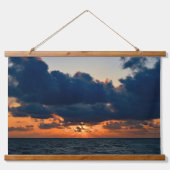 Coastal Sunrise & Sunset 吊り下げ型タペストリー (正面2)