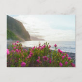 Coastal Sunset over São Vicente, Madeira ポストカード (正面)