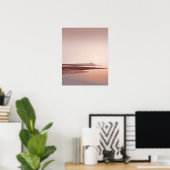 Coastal Sunset Wall Art for Living Room Decor ポスター (ホームオフィス)