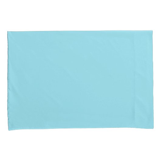 Coastal symphony in pastel blue 枕カバー (正面右)