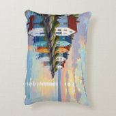 Coastal Themed | Beach Homes on the Bay   アクセントクッション (裏面(縦))