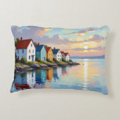 Coastal Themed | Beach Homes on the Bay   アクセントクッション (裏面)