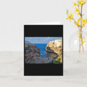 Coastal Town Monopoli Sticker カード (黄色い花)