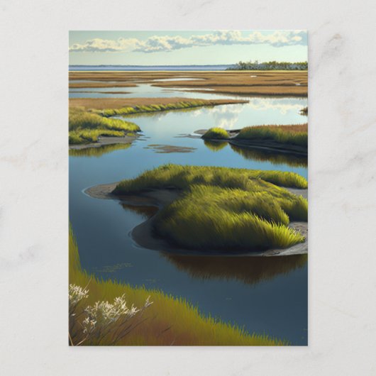 Coastal Tranquility ポストカード (正面)