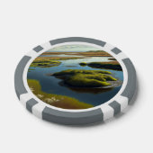 Coastal Tranquility ポーカーチップ (シングル)