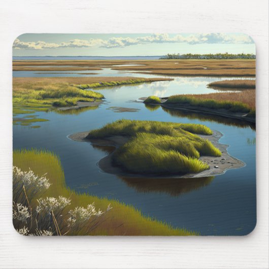 Coastal Tranquility マウスパッド (正面)