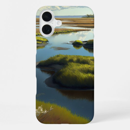 Coastal Tranquility iPhoneケース (裏面)
