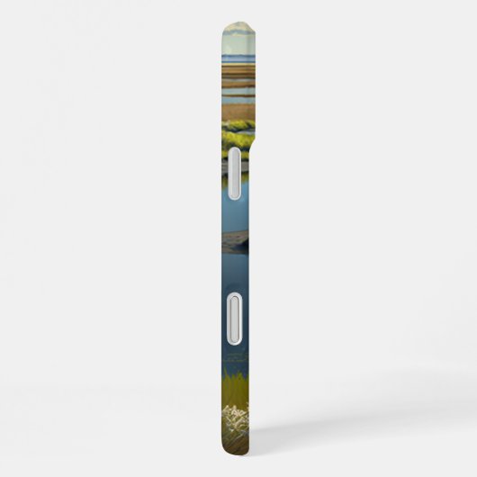 Coastal Tranquility iPhoneケース (右側面)