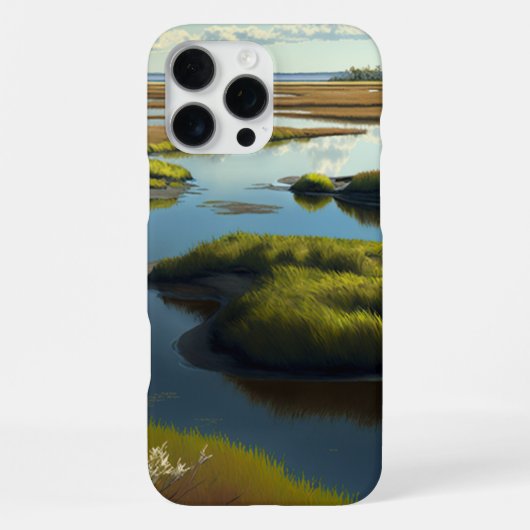 Coastal Tranquility iPhoneケース (裏面)
