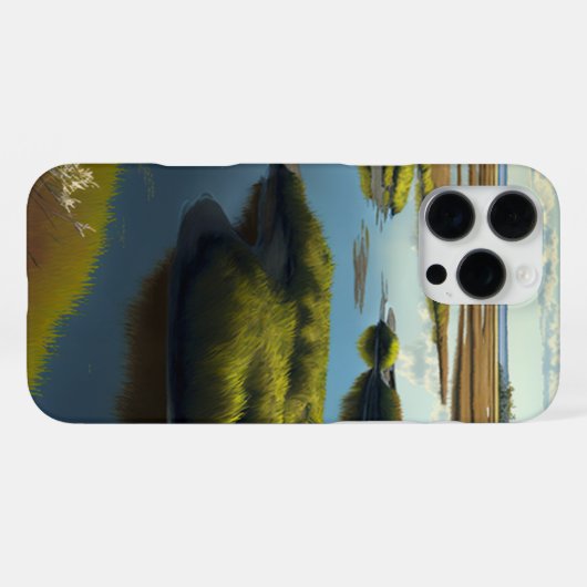 Coastal Tranquility iPhoneケース (裏面横)