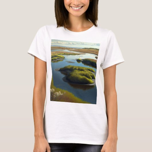 Coastal Tranquility Tシャツ (正面)