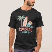 Coastal Vibes summer  Tシャツ (正面)