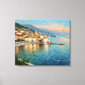 Coastal Village キャンバスプリント (正面)