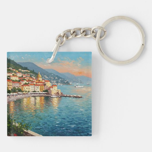 Coastal Village キーホルダー (裏面)