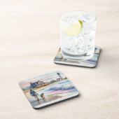 Coastal Walk to Lighthouse at Sunset コースター (右側)