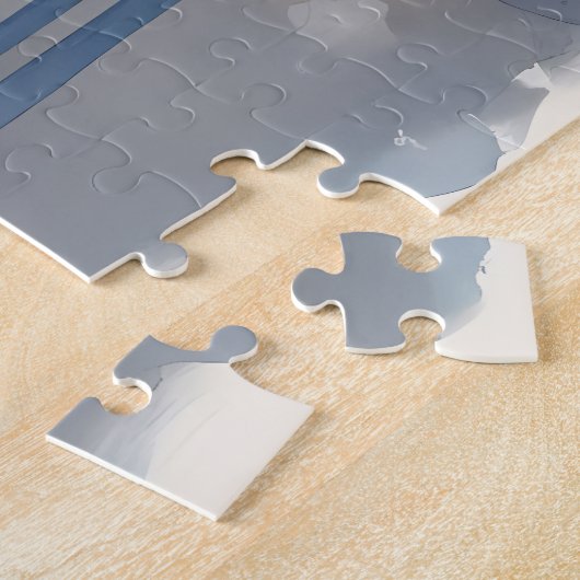 Coastal Walk to Lighthouse at Sunset ジグソーパズル (側面)