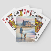 Coastal Walk to Lighthouse at Sunset トランプ (裏面)