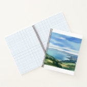 Coastal Watercolor ノートブック (内部)