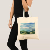 Coastal Watercolor Bag トートバッグ (正面(商品))
