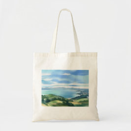 Coastal Watercolor Bag トートバッグ