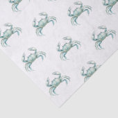Coastal Watercolor Crab 薄葉紙 (詳細)
