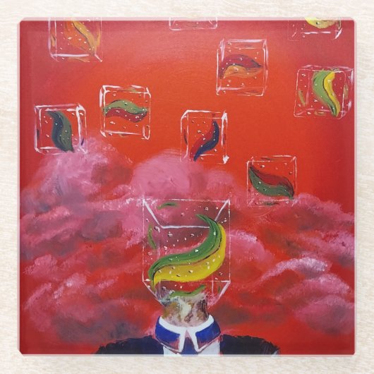 Coaster ガラスコースター (正面)