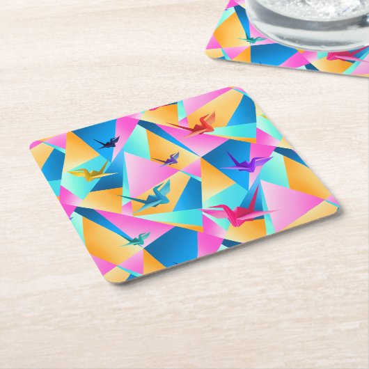 Coaster スクエアペーパーコースター (アングル)