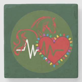  Coaster Christmas Logo ストーンコースター