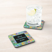Coaster for Grandmother - "Best Grandma Ever"  コースター (右側)