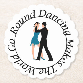 Coaster for the Round Danceer ペーパーコースター