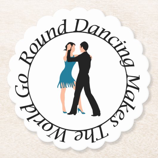 Coaster for the Round Danceer ペーパーコースター (正面)