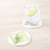 Coaster-Green 컵받침-그린 コースター (側面)