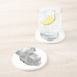 Coaster – Minimalist Pup Graphic コースター