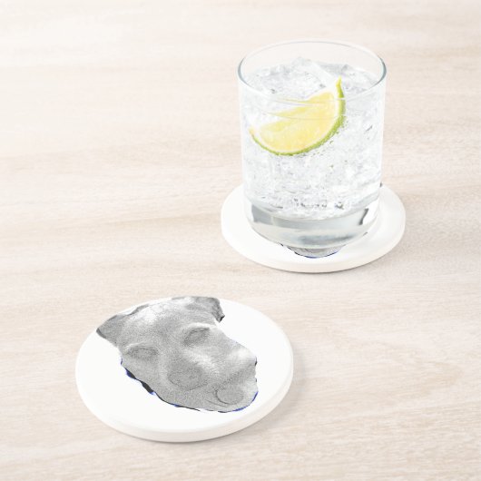 Coaster – Minimalist Pup Graphic コースター (側面)
