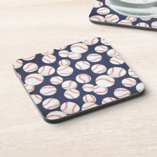 Coaster Set Baseball コースター (左側)