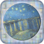 COASTER - "Starry Night Over the Rhone" - van ゴッホ コースター<br><div class="desc">ヴィンセント・ヴァン・ゴッホによる「Starry Night Over the Rhone」(1888)の画像が、このラウンドサンドストーン・コースターに登場する。►イメージを削除または置換できない。►/カスタマイズパーソナライズは、フォント(スタイル、色、サイズ)または追加の画像やロゴの選択でカスタム文字を追加して行う。カラフルと興味深い贈り物。►デザインは別のリストの他の製品でも利用可能である場合がある。(注：ローネはフランス専攻のとスイスの川である)。</div>