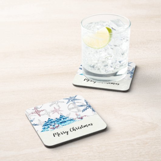 Coasters for Home and Christmas Party コースター (右側)