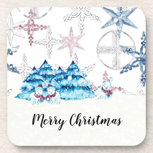 Coasters for Home and Christmas Party コースター (正面)