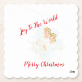 Coasters Merry Christmas . ペーパーコースター (正面)