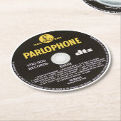 Coasters - Revolver ラウンドペーパーコースター (アングル)