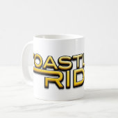 Coastland Ride - name logo コーヒーマグカップ (正面左)
