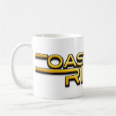 Coastland Ride - name logo コーヒーマグカップ (左)
