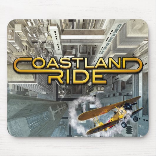 Coastland Ride - On Top Of The World CD Cover マウスパッド (正面)