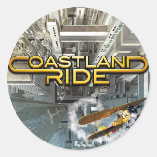 Coastland Ride - On Top Of The World CD Cover ラウンドシール