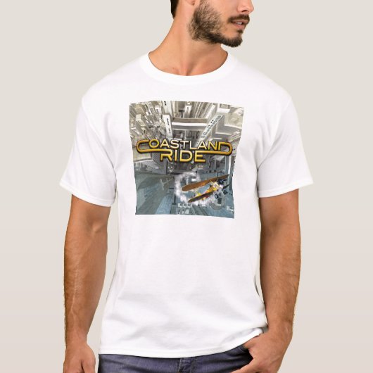 Coastland Ride - On Top Of The World CD Cover Tシャツ (正面)