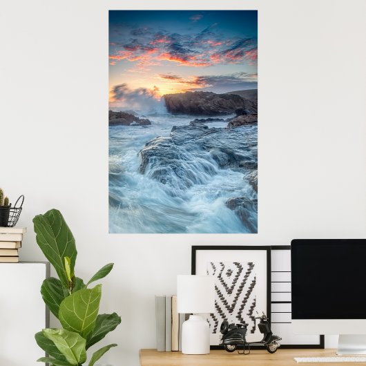 Coastline | Carmel California ポスター (ホームオフィス)