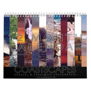Coastscapesオーストラリア12か月の写真のカレンダー カレンダー