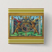 Coat of Armsボタン 缶バッジ (正面)